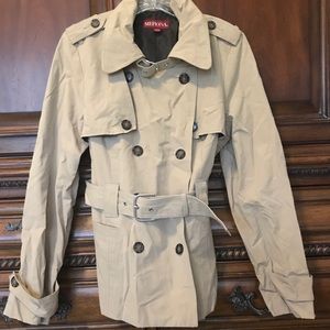 Merona size L trench lined coat.